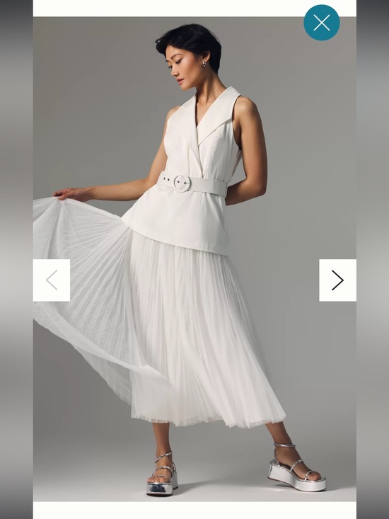 Anthropologie Dresses & Skirts - NWT Hutch Tulle Midi Blazer Dress